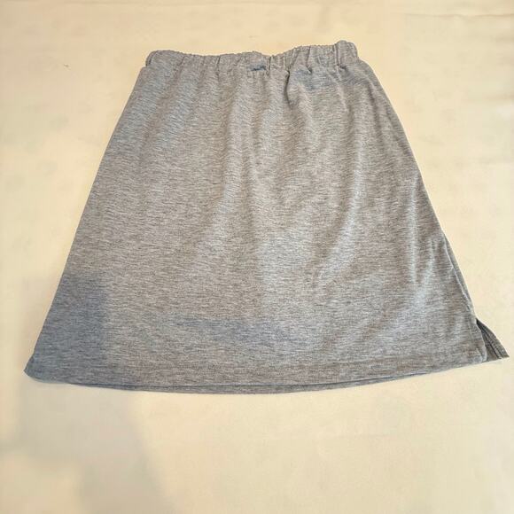 Jack Smith Athletic Gray Skort Elastic Drawstring Waist Mesh Short Side Pockets - Picture 16 of 16